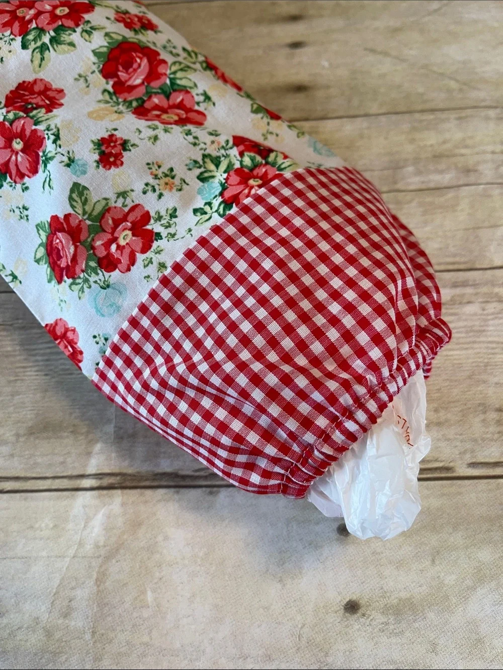 Grocery Bag Holder for Recycling Plastic Bags Pioneer Woman Cotton Fabric
